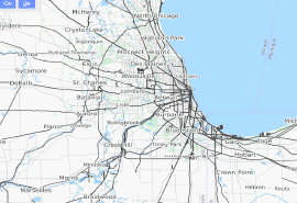 chicagoland map