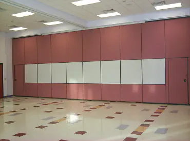 A full wall operable partition