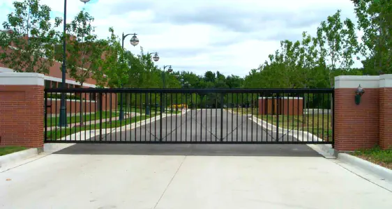 closed gate