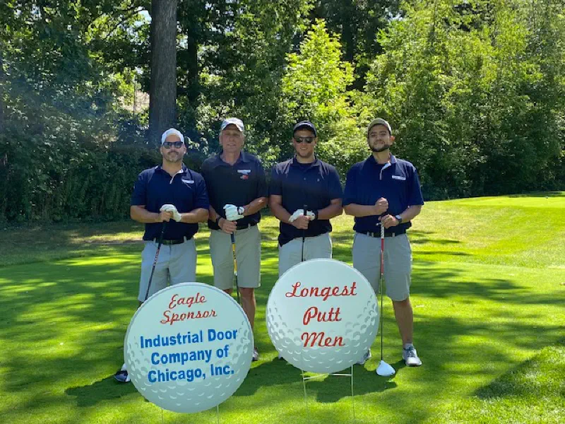Industrial Door Salesmen at Franciscan Health Golf Tournament